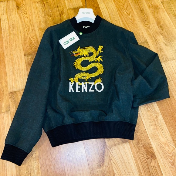 kenzo dragon sweater